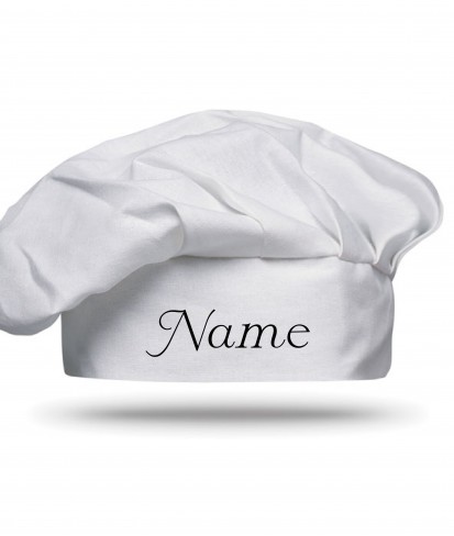 Personalised White Chef Hat 